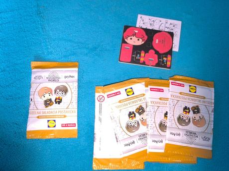 Zberatelske postavicky lidl harry potter,