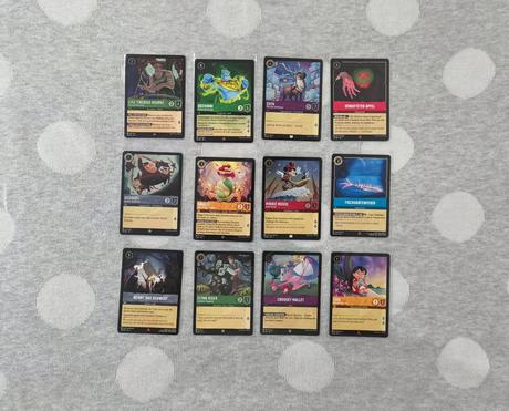 Lorcana disney nemecké karty,