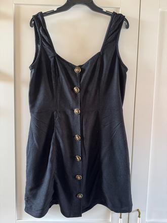Ľanové šaty river island m/l, river island,m