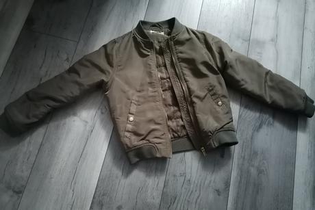 Dievčenská bombera - 128 h&m, h&m,128