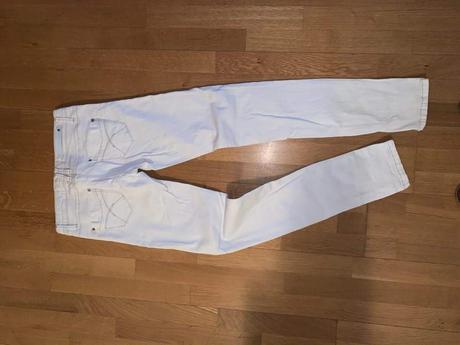 Biele nohavice, stradivarius,38