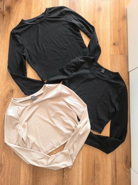 3 ks crop top, l