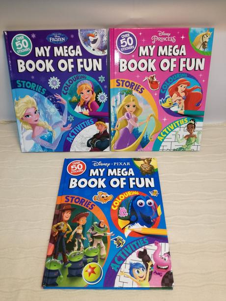 My mega book of fun - disney pixar nsp19,