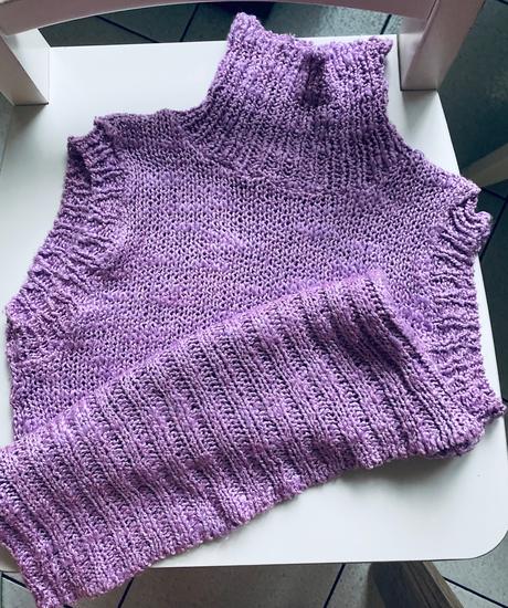 Francúzska značková lila vestička s tara jarmon, s