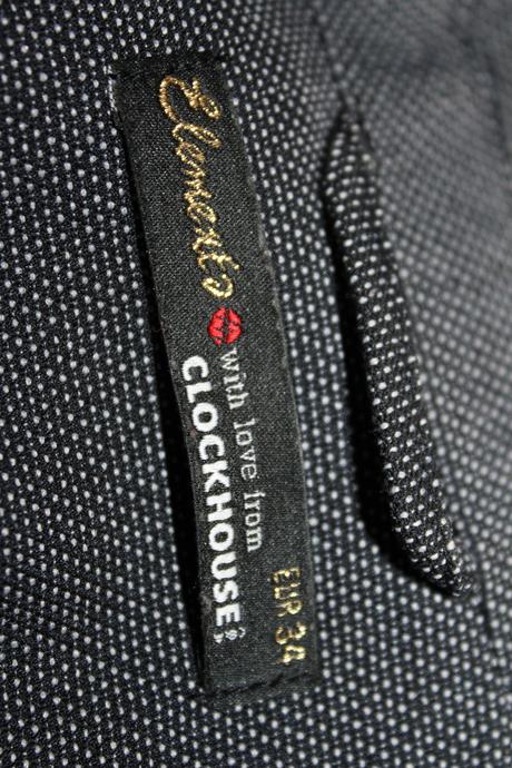 Značkové elegantné sako, clockhouse,34