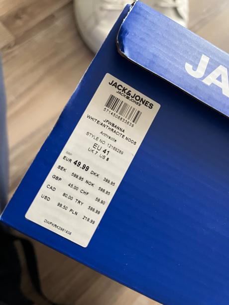 Tenisky jack&jones, 41