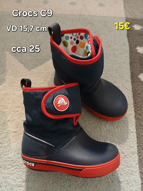 Zimne snehule crocs c9, crocs,25