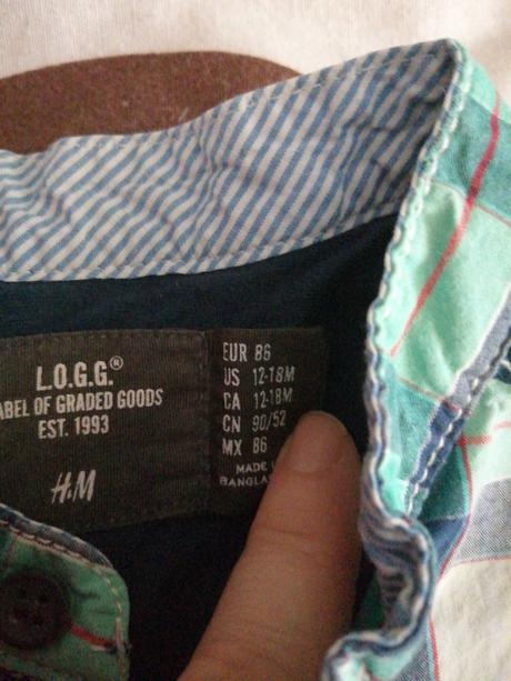 2 košieľky pre fešáka, h&m,86