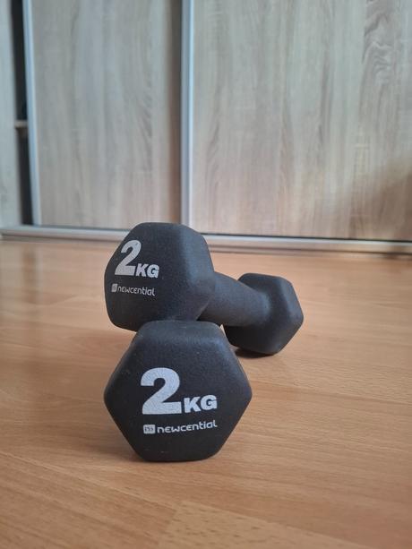 Činky 2x2kg, 