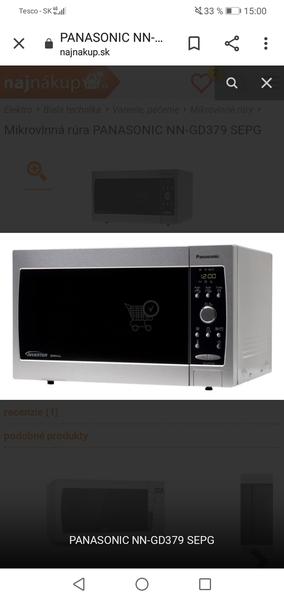 Mikrovlnná rúra - návod