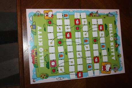 Hello kitty hady a rebríky človeče domčeky,