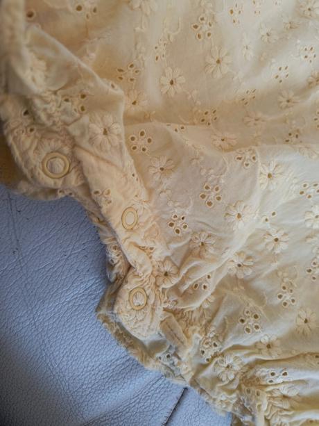 Žlté madeirové kraťasy na traky 98, h&m,98