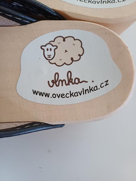 Dámske šľapky drevaky, 39