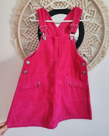 Menčestrová sukňa na traky, 128