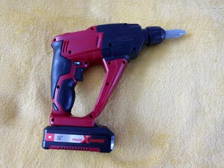 Einhell hračka kladivo vrtacie power x-change,