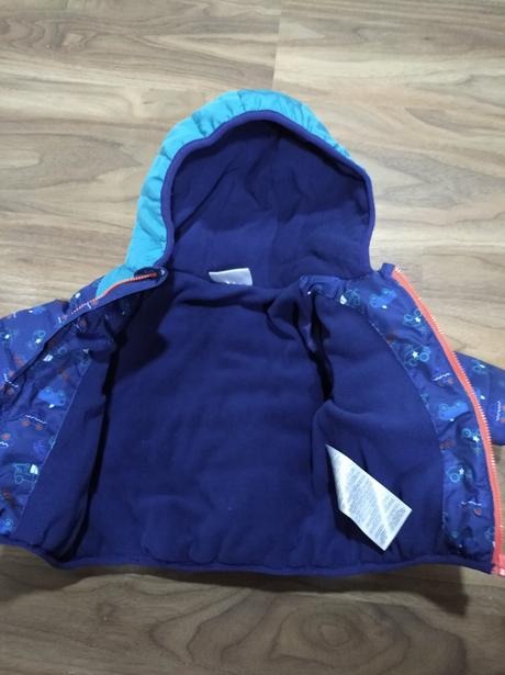 Zimní bunda s autíčky, ergee,74