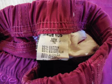 Dievcenske nohavice/rifle, 74