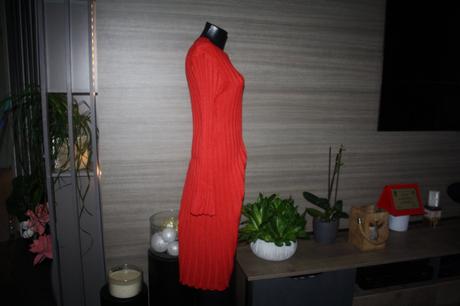 Cervene dlhe teple saty, m