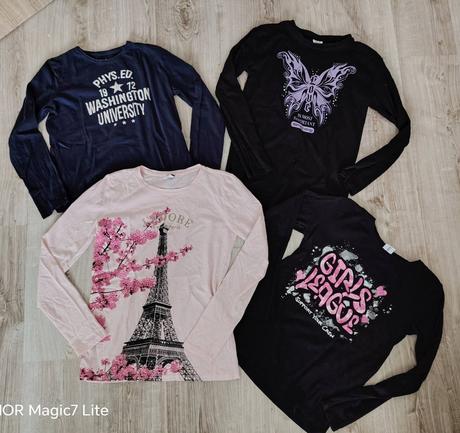 Dievčenské tričká, takko,158