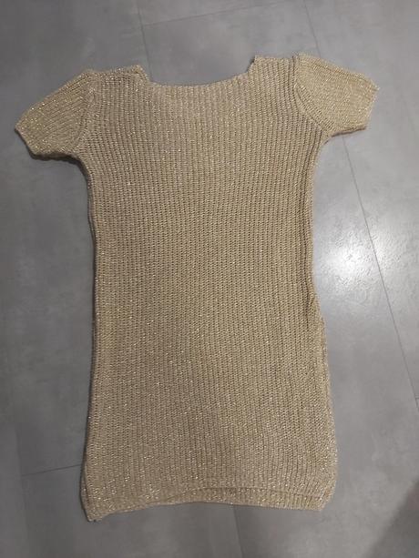 Damsky sveter/saty metalický, 