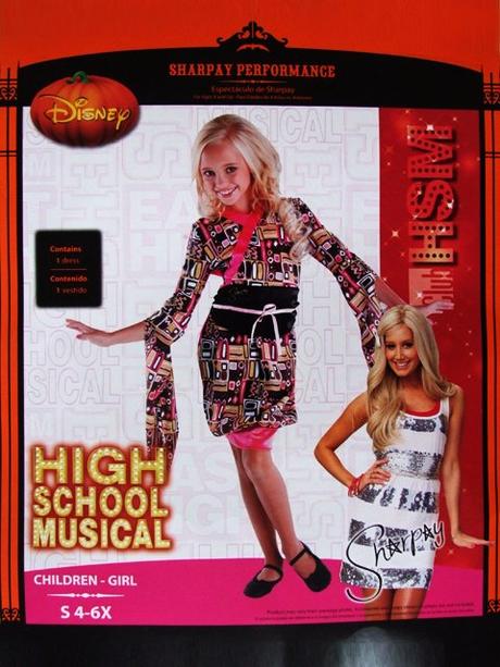 Karnevalový kostým - sharpay performance,