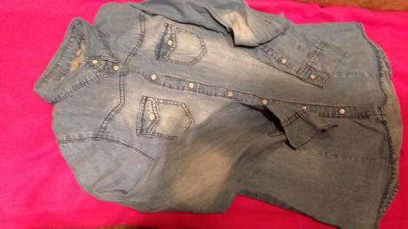 Dievčenská riflová košela / kids lindex / 146, kids,146