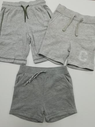 Teplákové kraťasy sivé, rebel,98