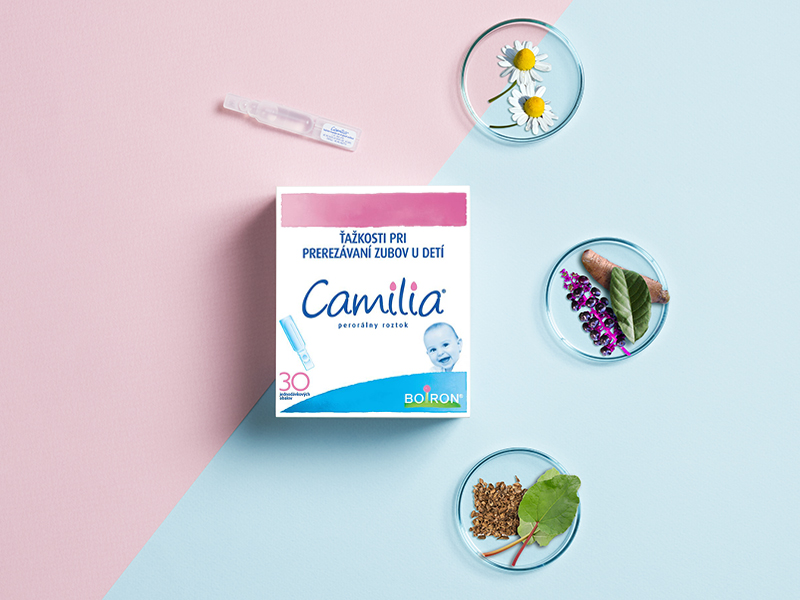 Camilia – pomoc pri prvých zúbkoch. Voľnopredajný homeopatický liek Camilia – pomoc pri prvých zúbkoch. Voľnopredajný homeopatický liek