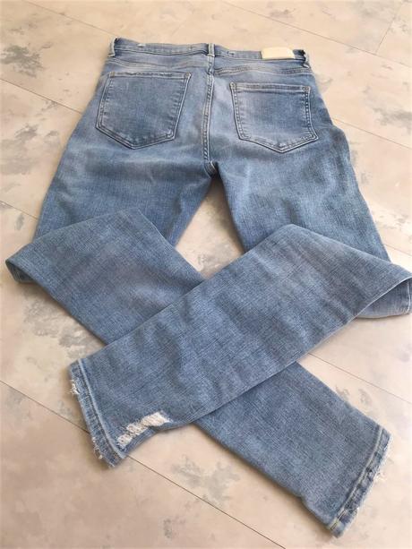 Trendové rifle s vysokým pásom, zara,38