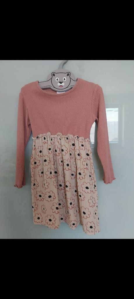 Kvetinové šaty, zara,110