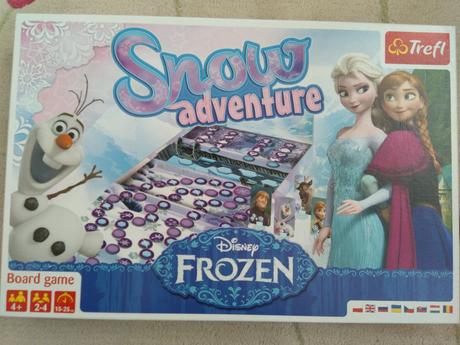 Spoločenská hra frozen - snehové dobrodružstvo,