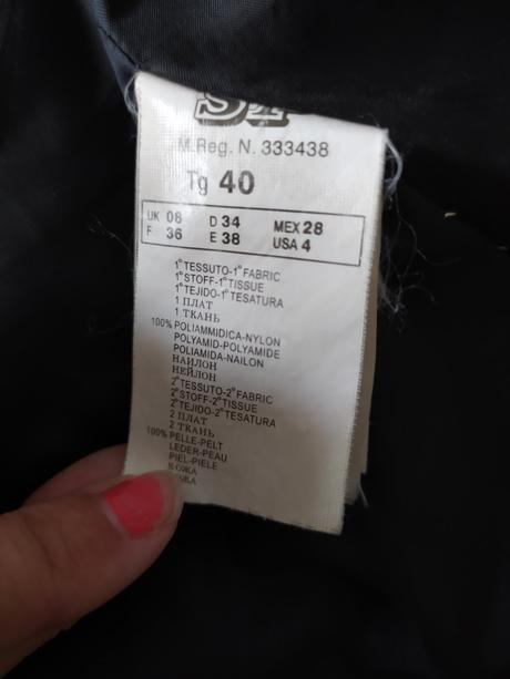 Bunda s pravou kozusinou motivi vel 40, 40