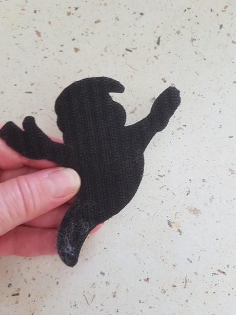 Dekorácia duch na suchý zips, 