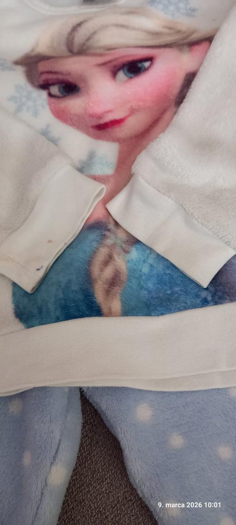 Teplé pyžamko, h&m,110