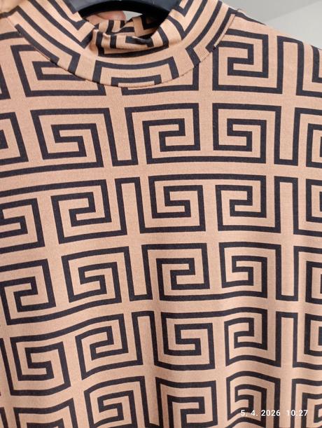 Hnedé šaty pre vyššiu postavu (už s poštovným), amisu,176