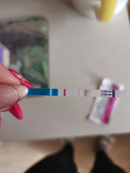 Je tento tehotenský test pozitívny?