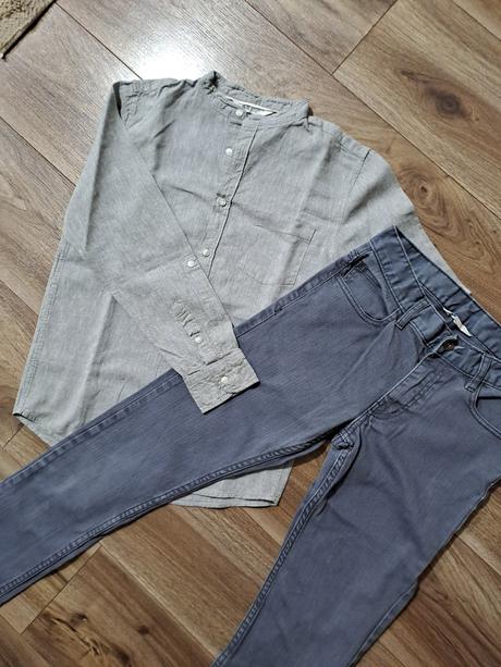 Košeľa a rifle h&m, h&m,158