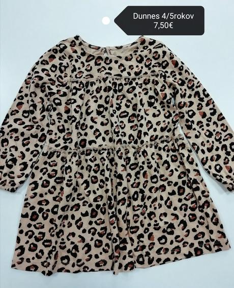 Leo tigrované šaty, st. bernard,110