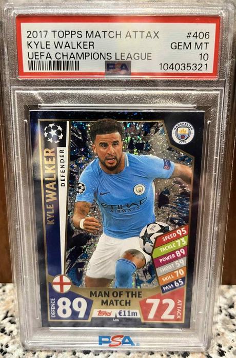 Futbalová karta - kyle walker, 