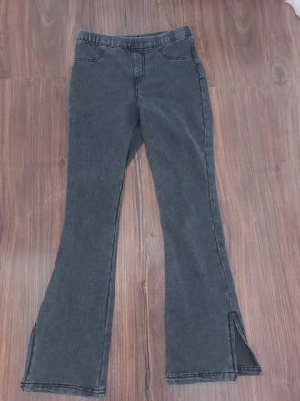 Dievčenské legíny džínsového vzhľadu, 158