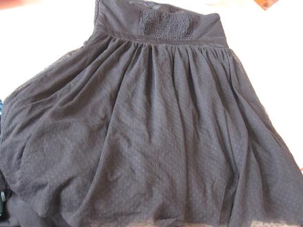 Dámske čierne šaty, l, l