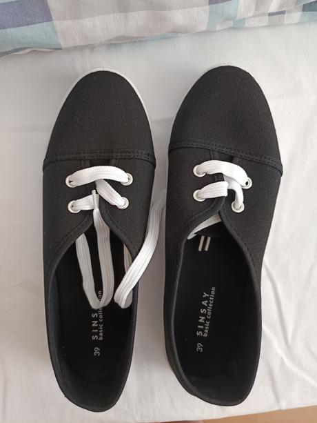 Látkové topánky, sinsay,39