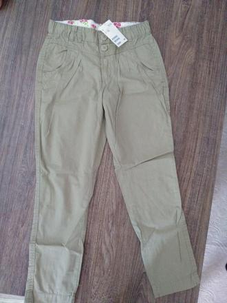 Nohavice letné hm, h&m,134