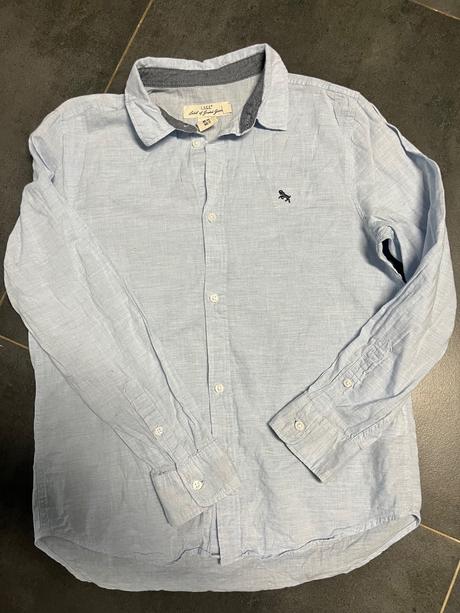 Bledomodrá, h&m,152