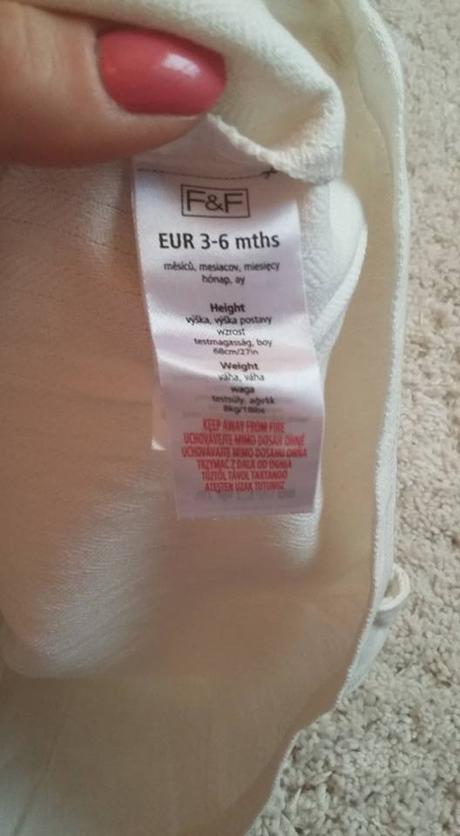 Šatičky nenosené, f&f,62