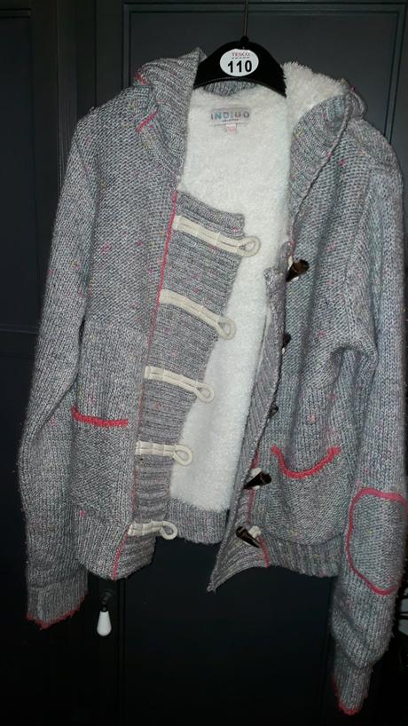 Marks&spencer teply sveter s kapucnou, marks & spencer,152