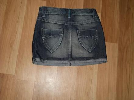 Riflová suknička 116/122, 116