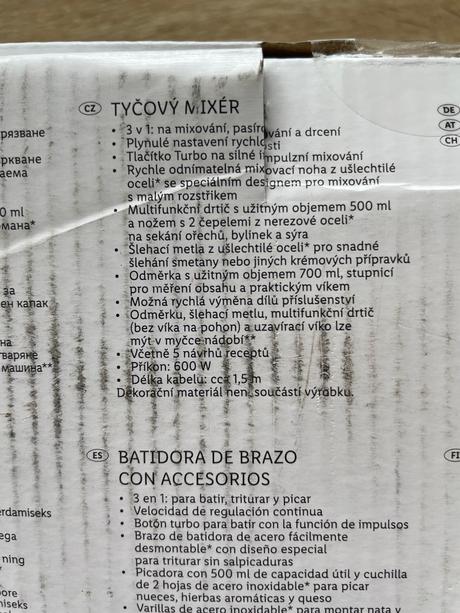 Nový mixér silvercrest 3v1, 