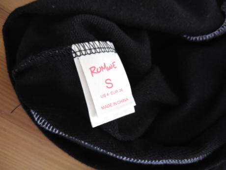 Tenká mikina romwe, s