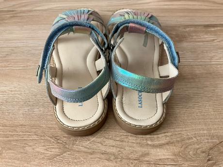 Kožené sandálky, lasocki,34